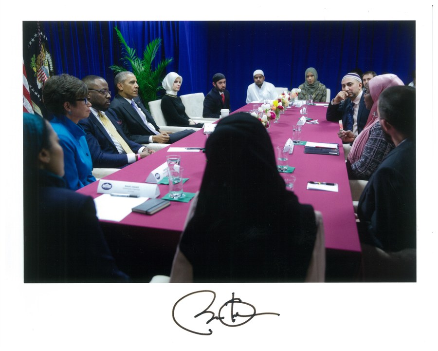 Roundtable with President Obama — Signed Photo — President Barack Obama, The White House